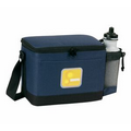 Insulated 6 Pack Cooler w/ Bottle Holder